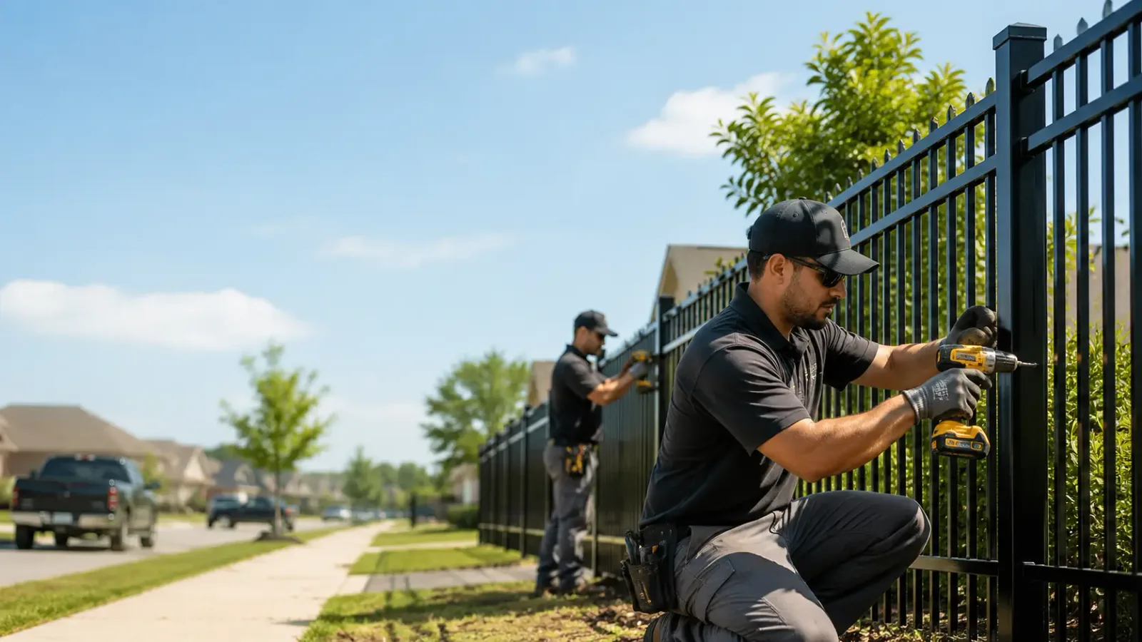 Metal Fence Installation in Rattan, OK